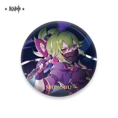 Genshin Impact Themed Series Character Badge