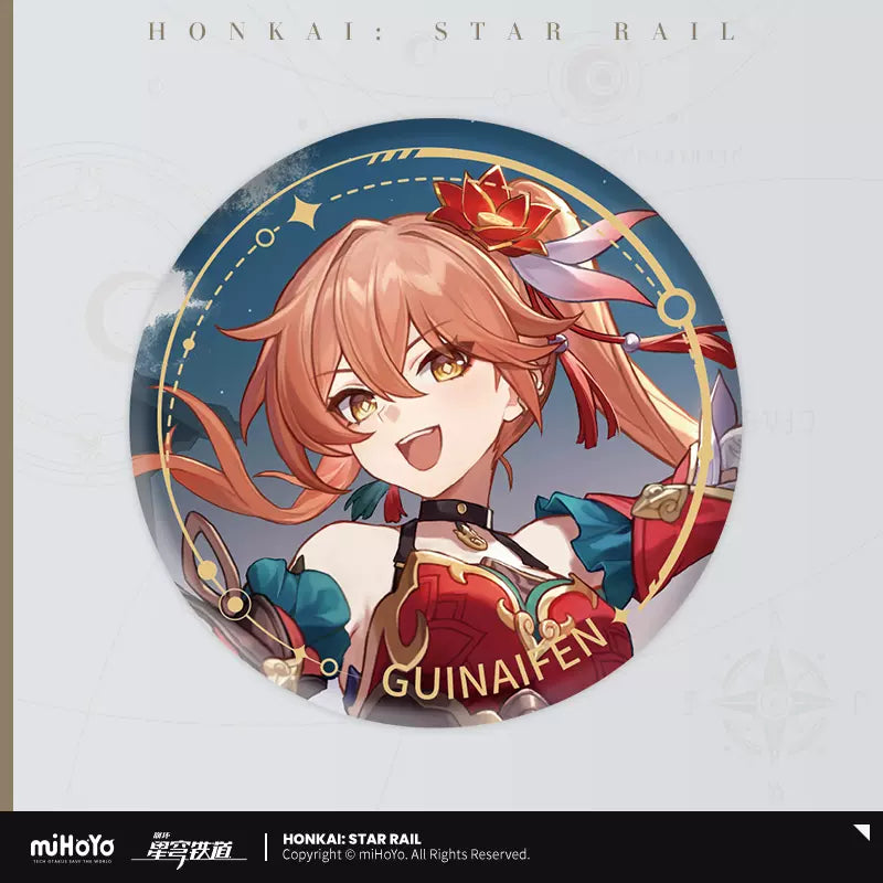 Honkai: Star Rail Nihility Path Guinaifen Character Art Series Badge (In-Stock)