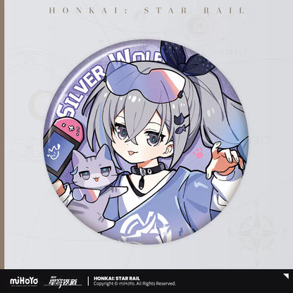 Honkai:Star Rail Tiny Cat Series Character Badge