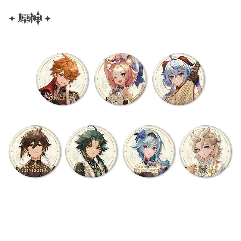 Genshin Impact Melodies Of An Endless Journey Character Badge Vol 2