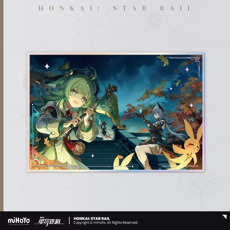 Honkai: Star Rail  Interstellar Travel Series Acrylic Shikishi