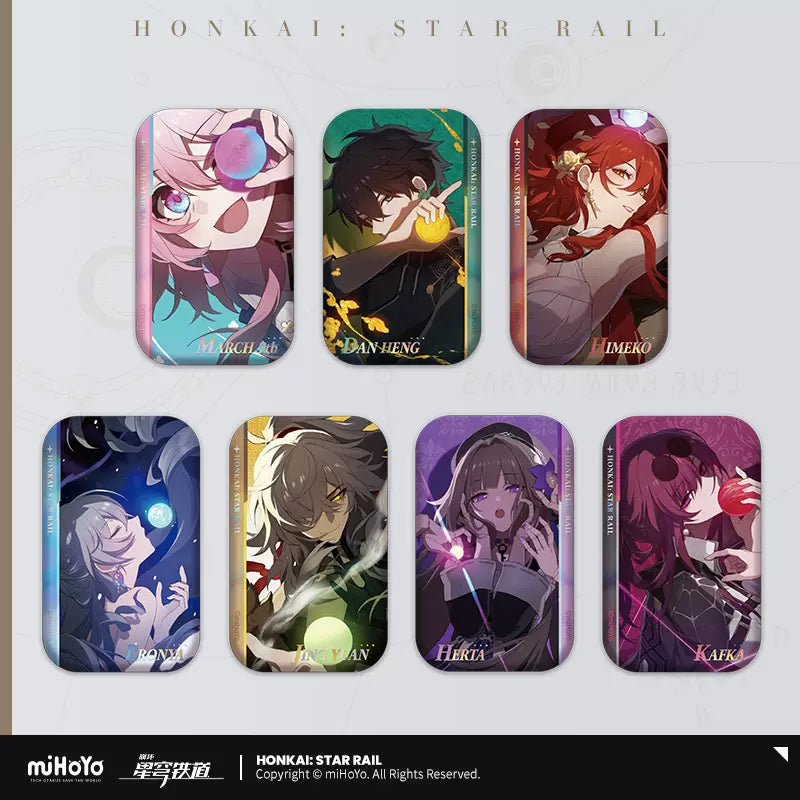 Honkai: Star Rail Departure Countdown Series Tinplate Badge