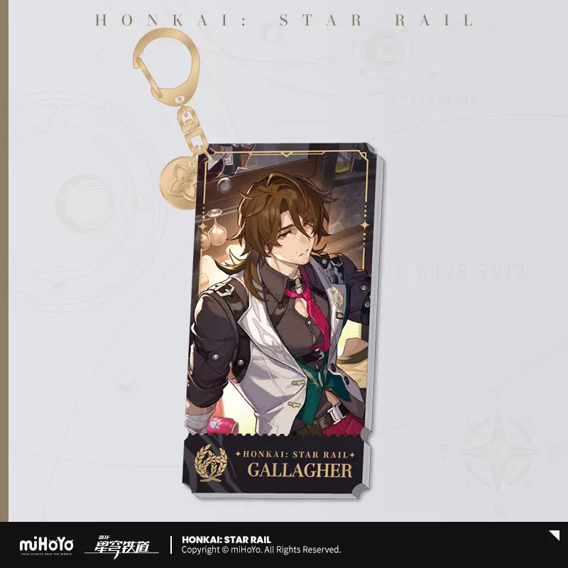 Honkai: Star Rail Abundance Path Character Art Series Acrylic Keychain