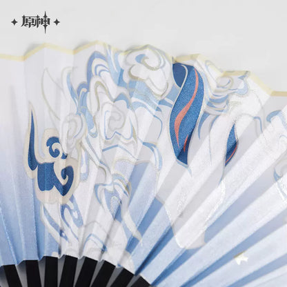 Genshin Impact Ganyu Themed Series Folding Fan