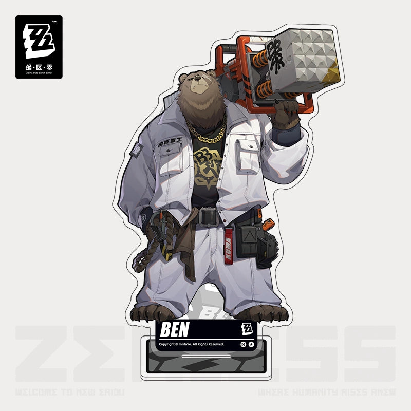 Zenless Zone Zero Acrylic Standee Belobog Heavy Industries