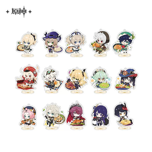 Genshin Impact Delicious Party Themed Series Character Acrylic Standee Vol 2