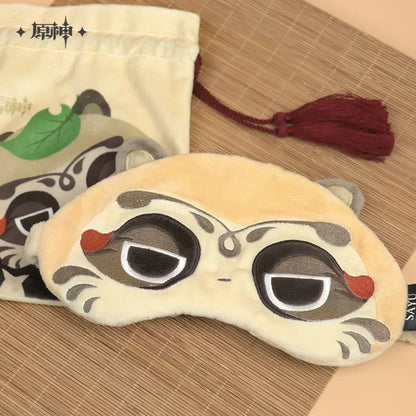 Genshin Impact Sayu Muji-Muji Daruma Eye Mask & U-Shaped Neck Pillow