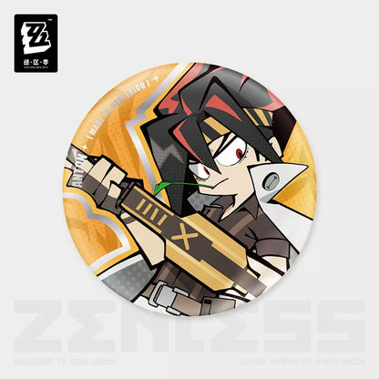 Zenless Zone Zero Ridu Series Chibi Badge Belobog Heavy Industries