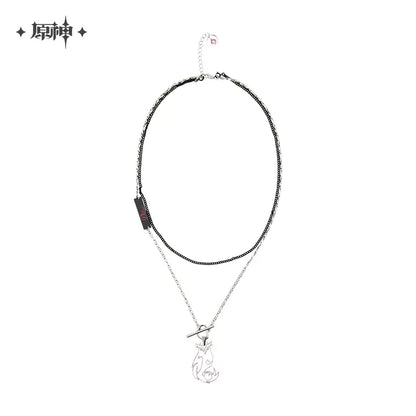 Genshin Impact Diluc Themed Necklace