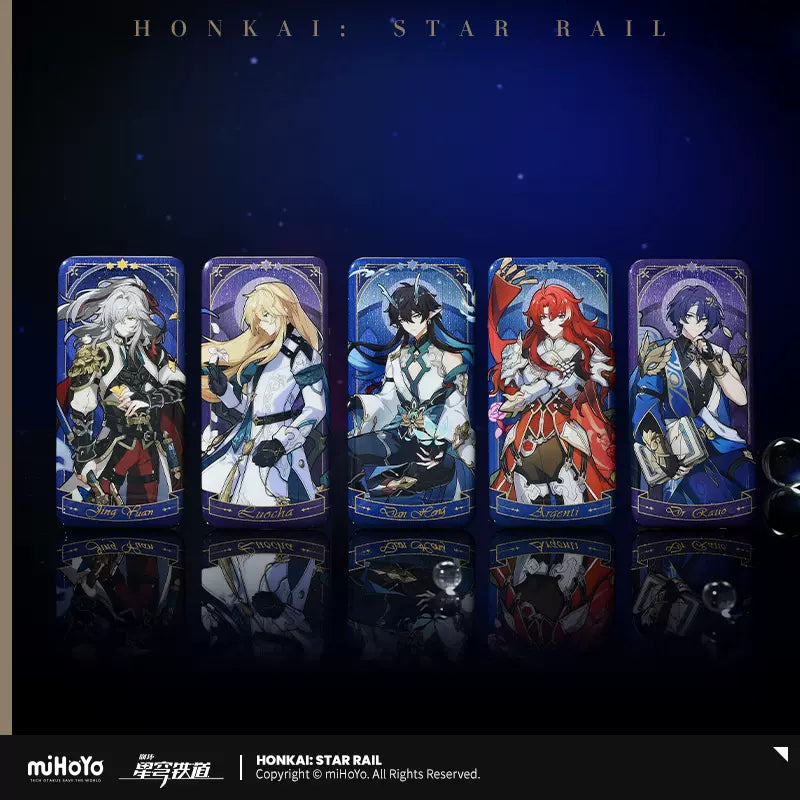 Honkai: Star Rail Fable Of Stars Series Tarot Card Tin Badge