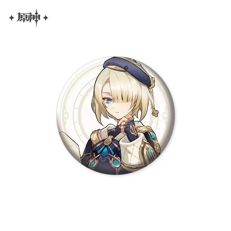 Genshin Impact Game Art Exhibition Acrylic Standee, Badge & File