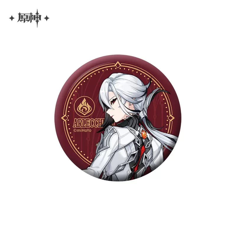 Genshin Impact Fatui Themed Series Character Badge