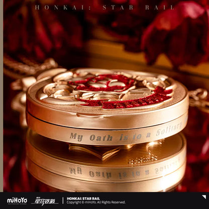 Honkai:Star Rail Pure & Unparalleled Beauty Series Pocket Watch Shaped Mirror Pendant