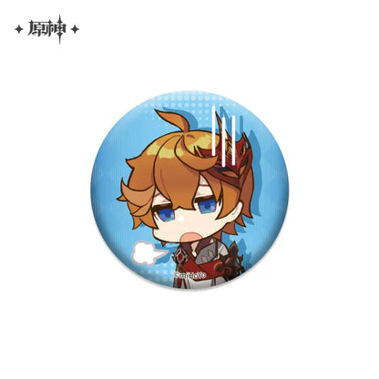 Genshin Impact Chibi Emoticon Series Badge Vol 2