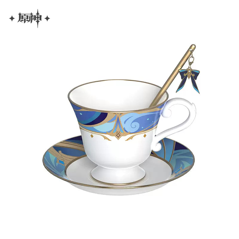 Genshin Impact Neuvillette Theme Impression Series Afternoon Tea Cup And Saucer Set