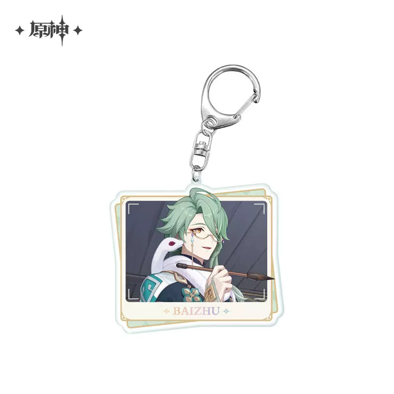 Genshin Impact Character PV Series Acrylic Pendant Keychain