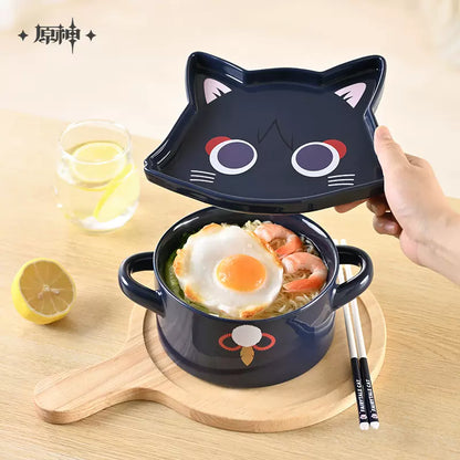 Genshin Impact Wanderer's Fairy Cat Ceramic Tableware Set