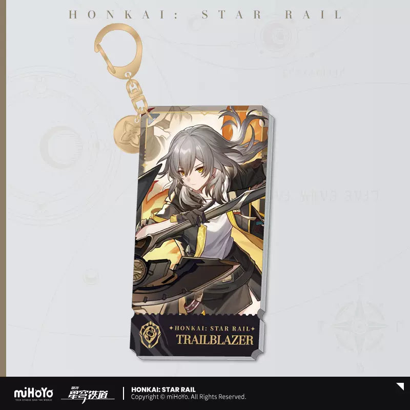 Honkai: Star Rail Preservation Path Character Art Series Acrylic Keychain