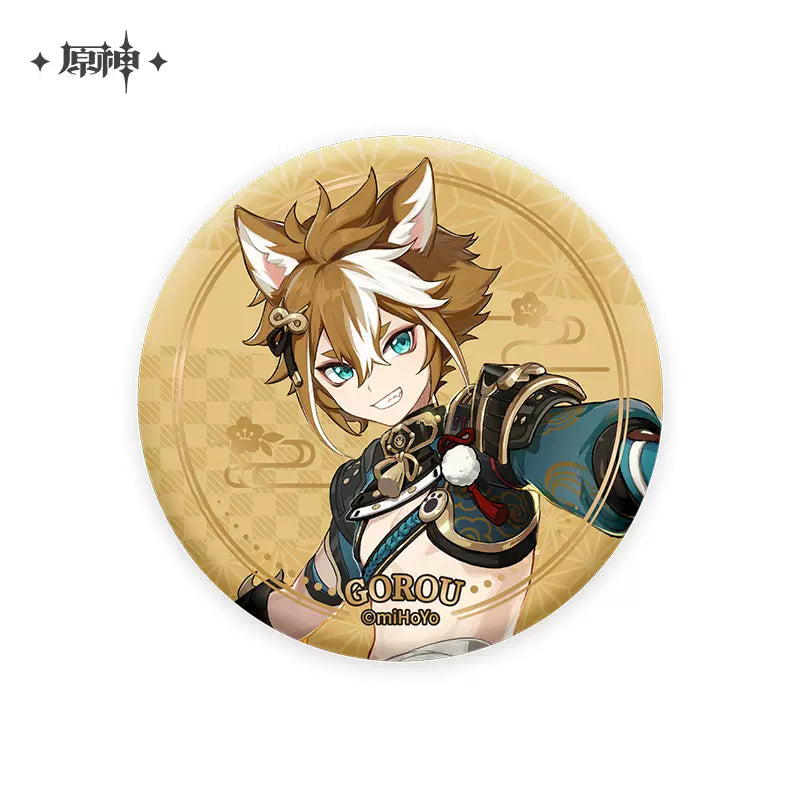 Genshin Impact Inazuma Themed Series Character Badge