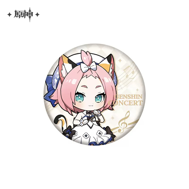 Genshin Impact Melodies Of An Endless Journey Chibi Character Badge Vol 2