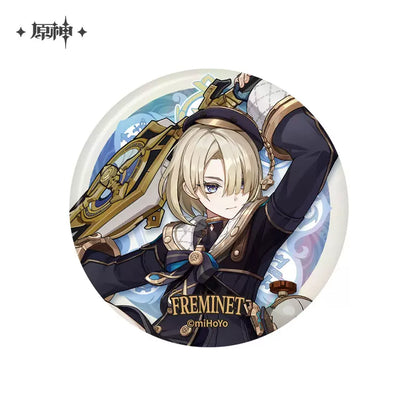 Genshin Impact Fontaine Themed Series Character Badge