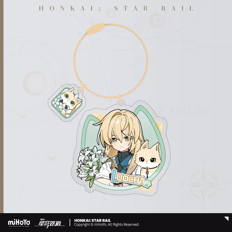 Honkai:Star Rail Tiny Cat Series Acrylic Pendant