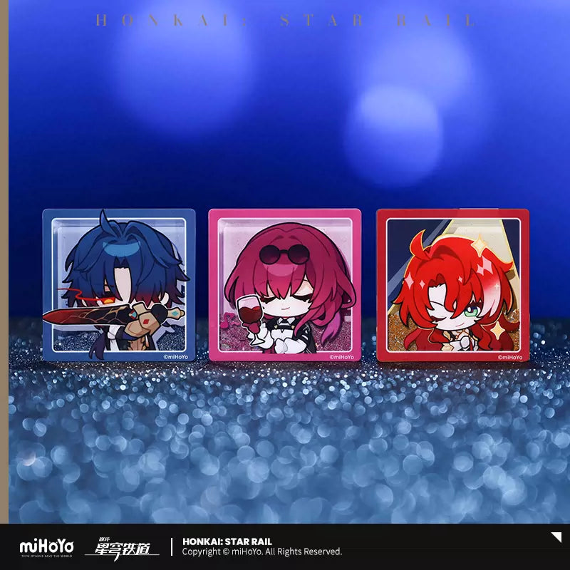 Honkai: Star Rail Pom-Pom Exhibition Hall Series Quicksand Refrigerator Magnet