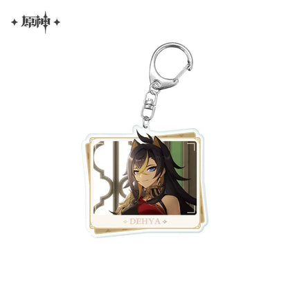 Genshin Impact Character PV Series Acrylic Pendant Keychain