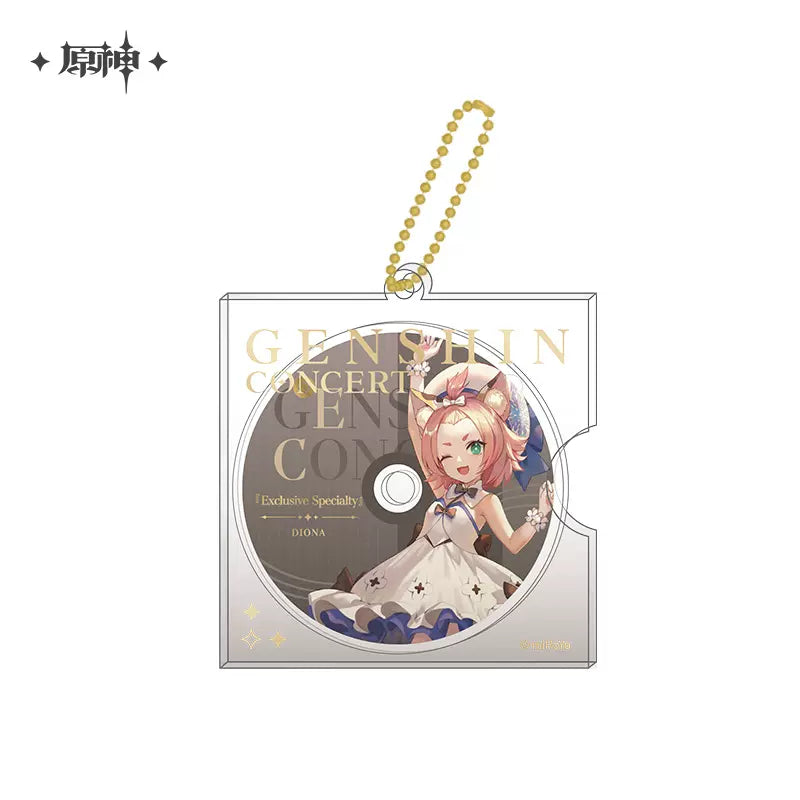 Genshin Impact Melodies Of An Endless Journey CD Keychain