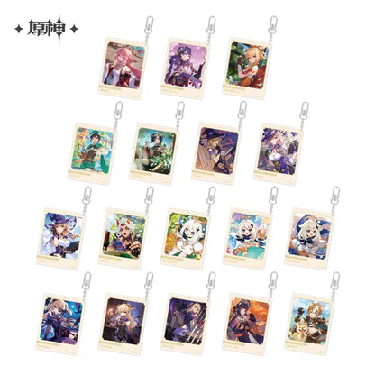 Genshin Impact Fateful Day Series Birthday Acrylic Keychain Vol 2