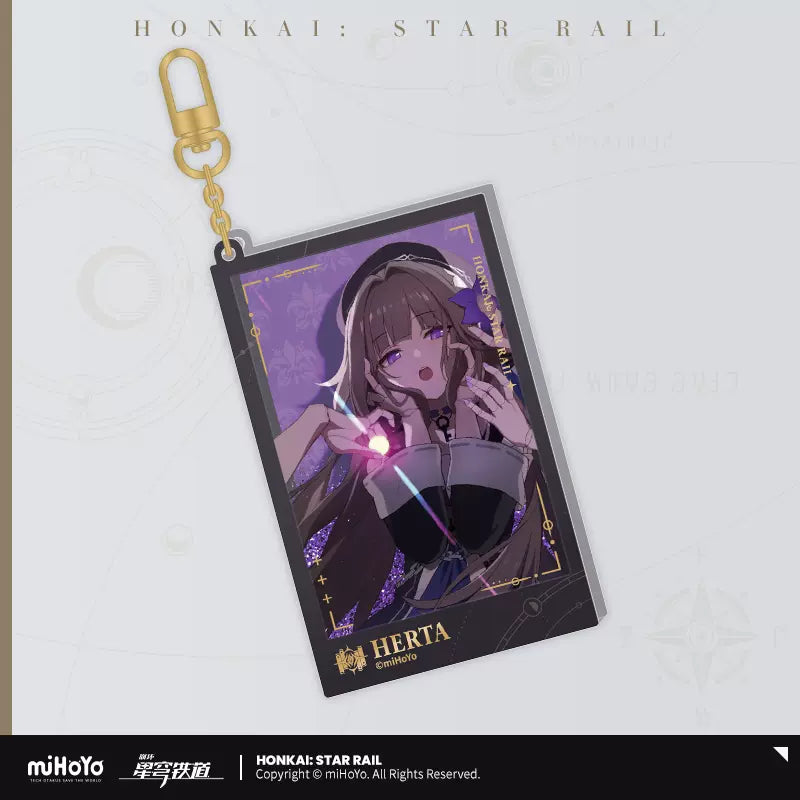 Honkai: Star Rail Departure Countdown Series Quicksand Acrylic Keychain