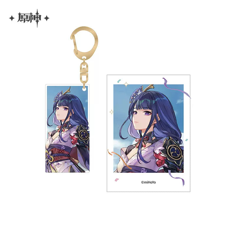 Genshin Impact FES 2023 Polaroid & Keychain