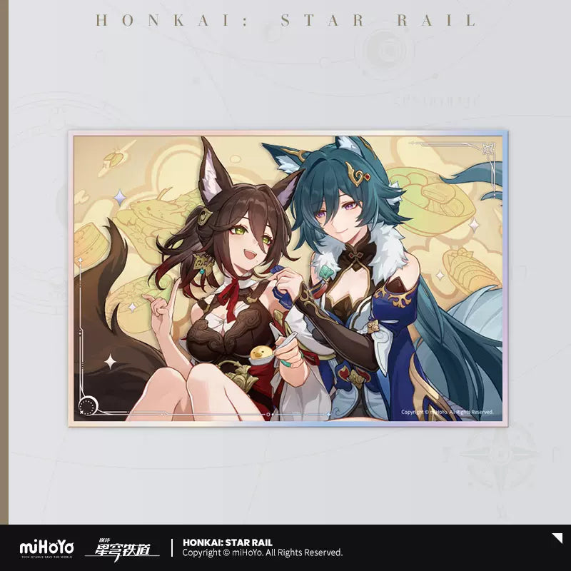 Honkai: Star Rail  Interstellar Travel Series Acrylic Shikishi