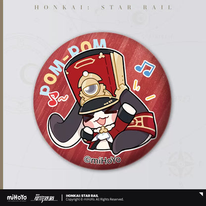 Honkai: Star Rail Pom-Pom Exhibiton Hall Series Badge Set (Set Of 3)