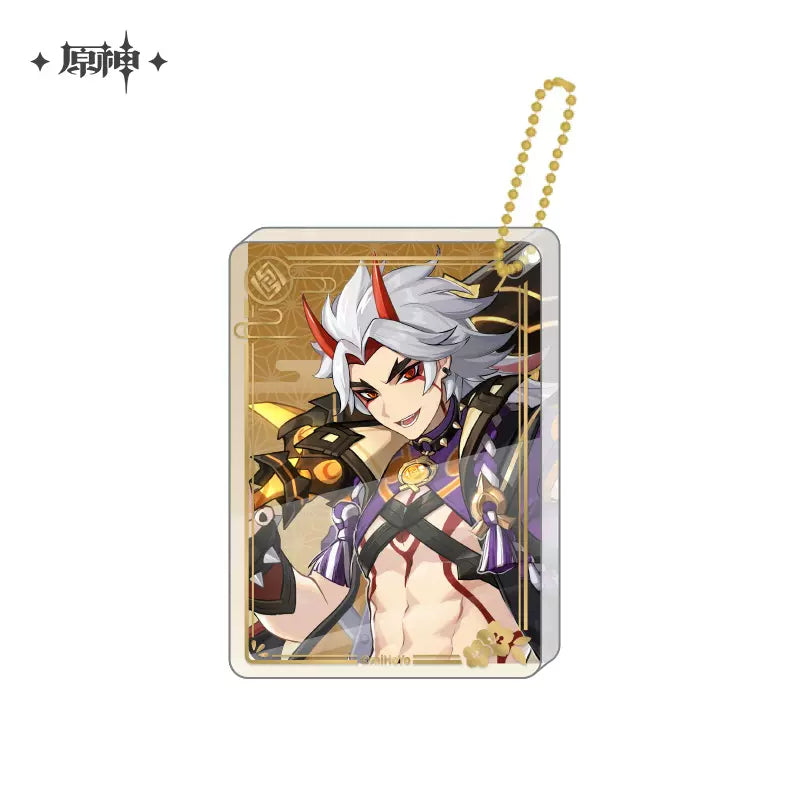 Genshin Impact Themed Series Character Thick Acrylic Keychain