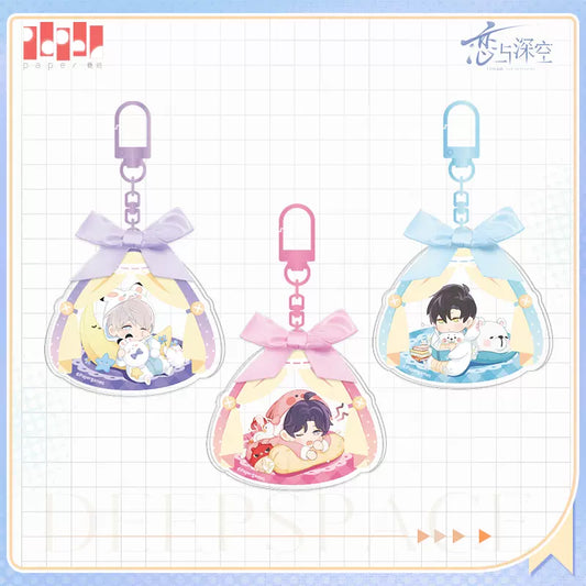 Love and Deepspace Leisure Series Q Keychain