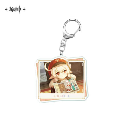 Genshin Impact Character PV Series Acrylic Pendant Keychain