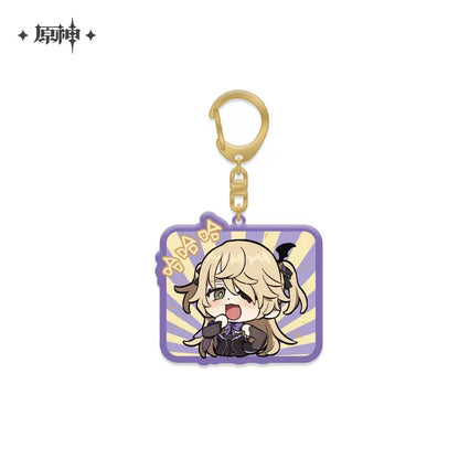 Genshin Impact Chibi Emoticon Series Keychain Vol 2