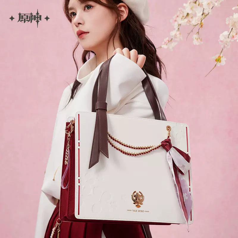 Genshin Impact Yae Miko Theme Impression Tote Bag w/Bonus