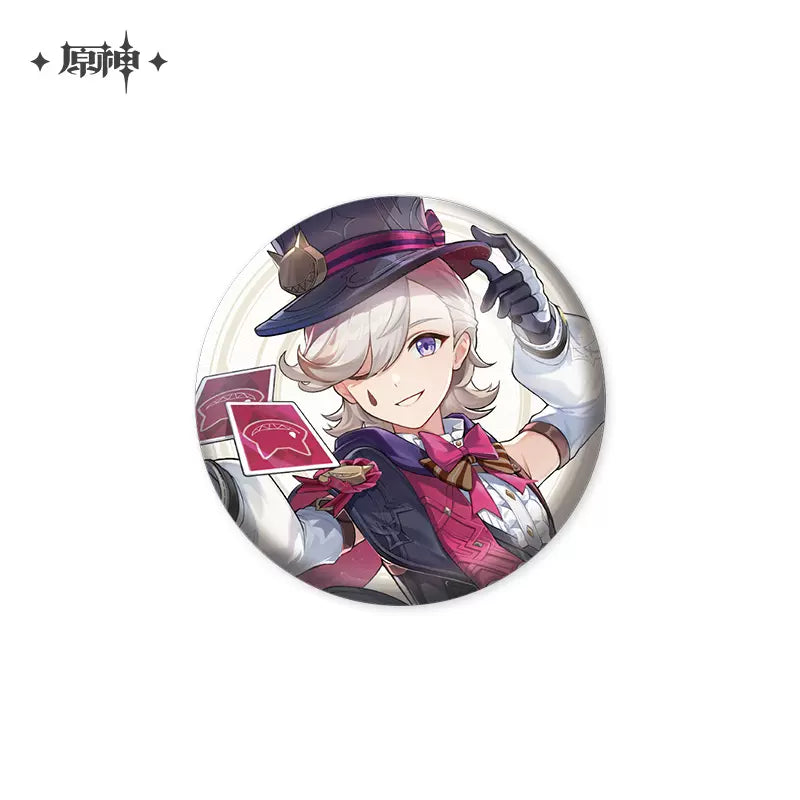 Genshin Impact Game Art Exhibition Acrylic Standee, Badge & File