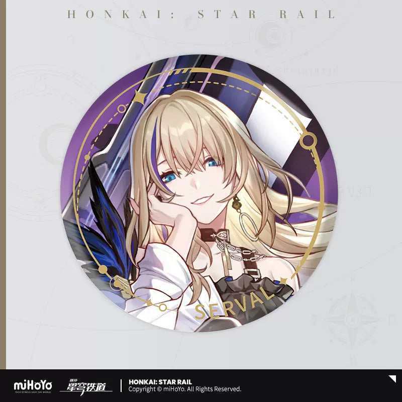 Honkai: Star Rail Erudition Path Character Art Series Badge