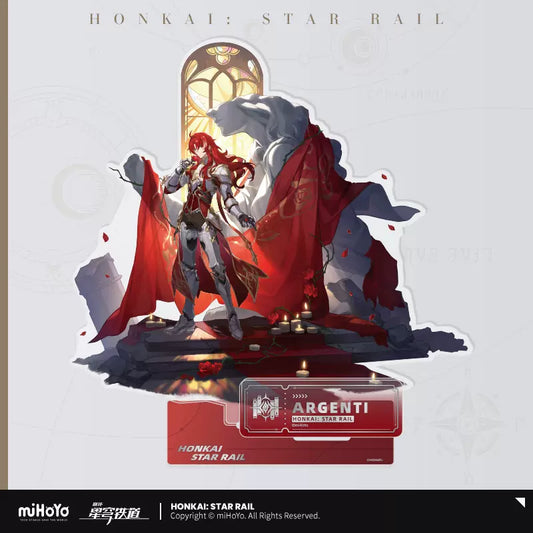 Honkai: Star Rail Erudition Path Character Art Standee Argenti (In-Stock)