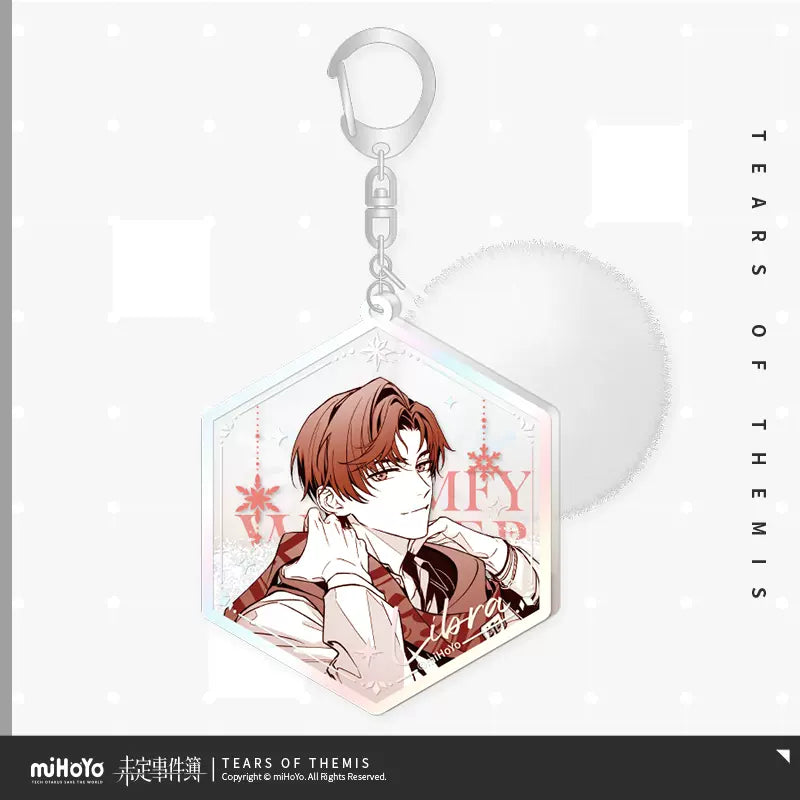 Tears of Themis Warm Winter Impression Series Snowball Keychain