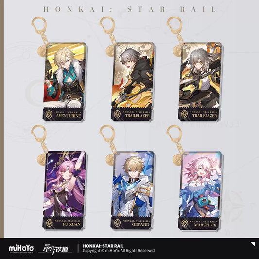 Honkai: Star Rail Preservation Path Character Art Series Acrylic Keychain