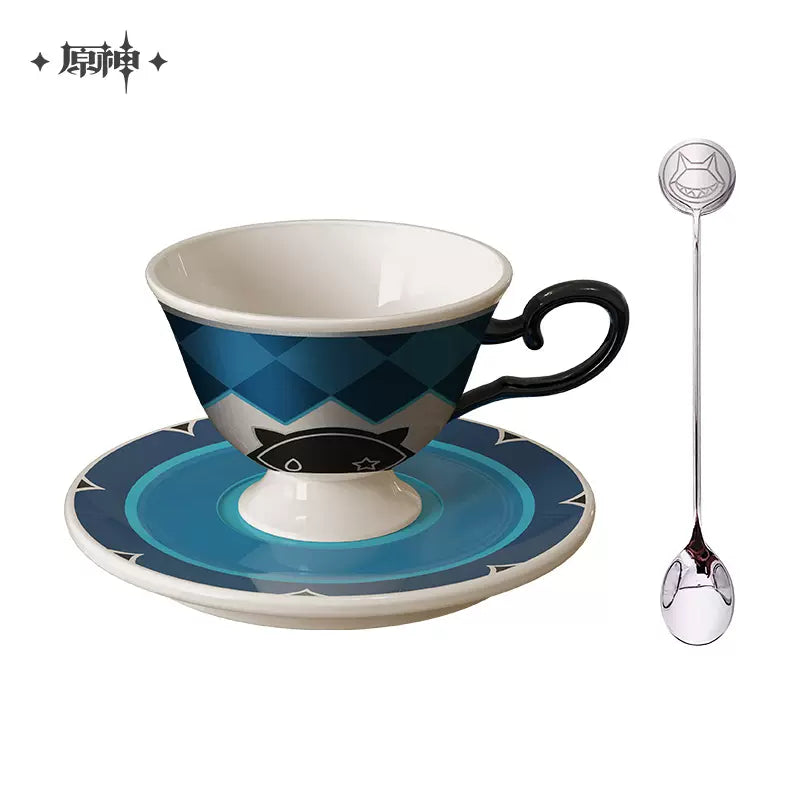 Genshin Impact Magic Show Series Lynette Themed Afternoon Tea Cup & Saucer Set