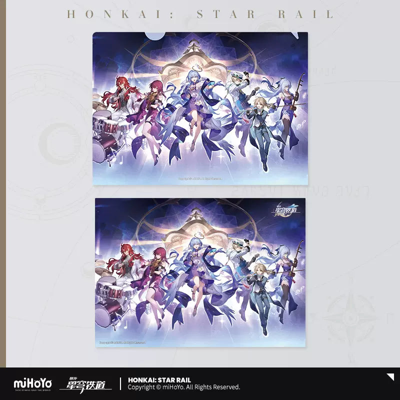 Honkai:Star Rail Themed Folder & Poster Set