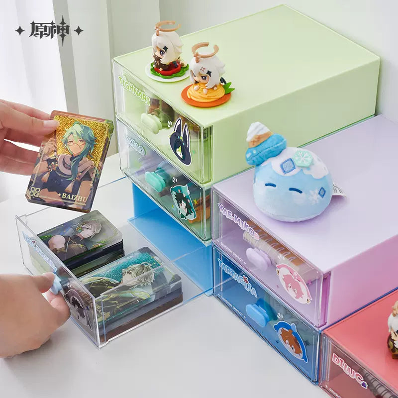 Genshin Impact Teyvat Zoo Series Stackable Display Drawer Box