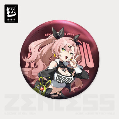 Zenless Zone Zero Tinplate Badge Cunning Hares