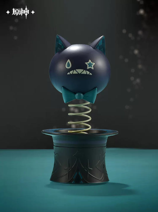 Genshin Impact Lyney's Grim-Malkin Cat Happy Rocking Ornament