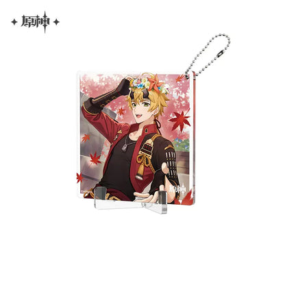 Genshin Impact Fateful Day Series Coaster Keychain